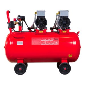 Компрессор воздушный безмасляный малошумный FUBAG OLS 500/100 CM2х2 + Набор пневмоинструмента (5 предметов) в ПОДАРОК в Махачкале фото