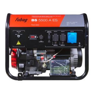 FUBAG Бензиновый генератор с электростартером и коннектором автоматики BS 5500 A ES в Махачкале фото