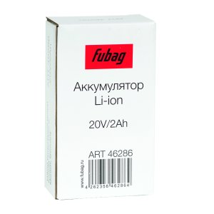 Аккумуляторная батарея FLI5S1P1202 Li-ion к бензиновым газонокосилкам FUBAG с электростартером и минирайдеру (20V/2Ah) в Махачкале фото