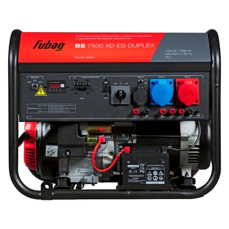 Бензиновый генератор FUBAG BS 7500 XD ES DUPLEX в Махачкале фото