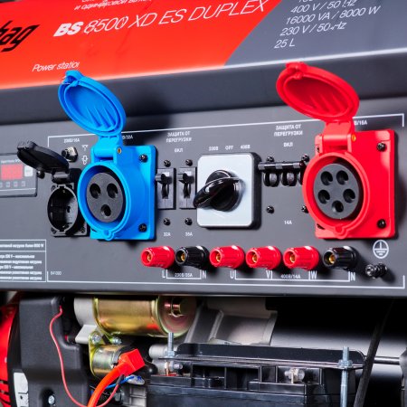 Бензиновый генератор FUBAG BS 8500 XD ES DUPLEX для одно и трехфазного режимов работы в Махачкале фото