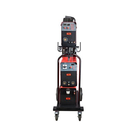Полуавтомат сварочный FUBAG INMIG 500 T DW SYN PULSE + подающий механизм DRIVE INMIG DW SYN PULSE  + горелка FB 500 3 м + блок жидкостного охлаждения Cool 70 + тележка для аппаратов + шланг-пакет 5 метров 70 мм2 14 pol с жидкостным  охлаждением в Махачкале фото