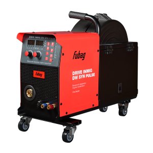 Сварочный полуавтомат_INMIG 500T DW SYN PULSE (арт. 31443) + Подающий механизм DRIVE INMIG DW SYN PULSE (41105) + Горелка FB 550W 3m (31652) + Блок жидкостного охлаждения Cool 70__для арт. 31406_31443_31453_31455_31456_31457_31454 (31409) + Тележка_для ар в Махачкале фото