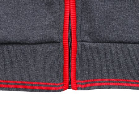 Серо-красная толстовка Fubag с капюшоном  размер XXL в Махачкале фото