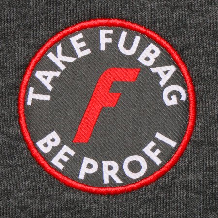 Серо-красная толстовка Fubag с капюшоном  размер XL в Махачкале фото