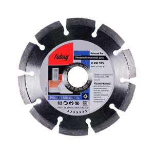 Алмазный отрезной диск FUBAG Universal Pro диам. 125/22.2 в Махачкале фото