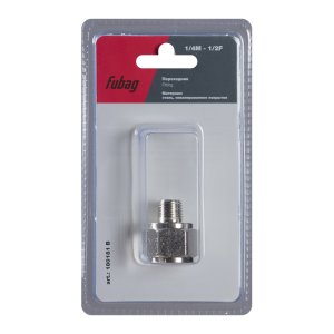 FUBAG Переходник 1/4 дюйма M на 1/2 дюйма F, блистер 1 шт в Махачкале фото