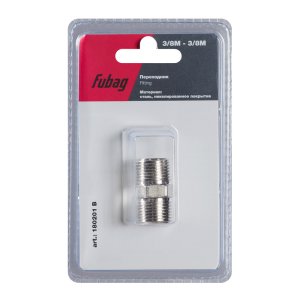 FUBAG Переходник 3/8 дюйма M на 3/8 дюйма М, блистер 1 шт в Махачкале фото