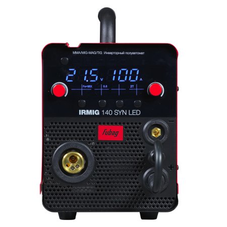 Полуавтомат сварочный инверторный FUBAG IRMIG 140 SYN LED с горелкой 150 А в комплекте в Махачкале фото