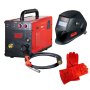 Полуавтомат сварочный FUBAG IRMIG 180 (31 432) + горелка FB 250 3m ( FB 250 Ergo 3m) (38443) + маска сварщика Хамелеон IR 9-13N S (38072) + сварочные краги на подкладке красные FWGN 10R (641180)  в Махачкале фото
