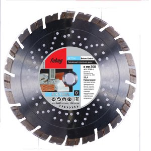 Алмазный отрезной диск FUBAG Бетон Экстра (Beton Extra) D300 мм / 25,4 мм по бетону в Махачкале фото