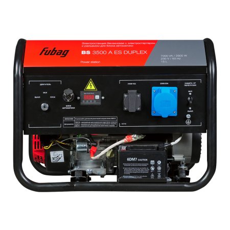 Бензиновый генератор FUBAG BS 3500 A ES DUPLEX в Махачкале фото