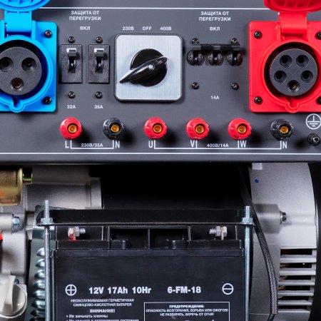 Бензиновый генератор FUBAG BS 8500 XD ES DUPLEX для одно и трехфазного режимов работы в Махачкале фото