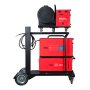 Полуавтомат сварочный FUBAG XMIG 500T DW PULSE  + подающий механизм DRIVE XMIG DW PULSE  + горелка FB 550W 3m  + блок жидкостного охлаждения Cool XMIG  + шланг-пакет 5 метров 95 мм2 14 pol с жидкостным охлаждением + тележка XM в Махачкале фото