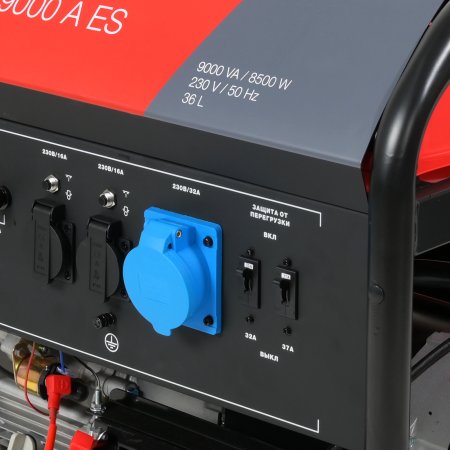 Бензиновый генератор FUBAG BS 9000 A ES с электростартером и коннектором автоматики в Махачкале фото