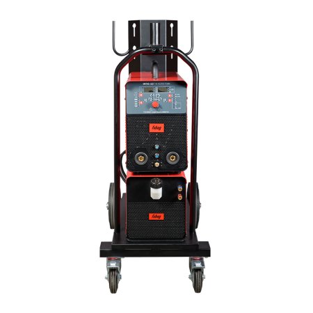 Аппарат сварочный инверторный аргонодуговой FUBAG INTIG 400 T W AC/DC PULSE + горелка FB TIG 18 5P 4m + модуль охлаждения + тележка в Махачкале фото